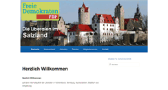 Desktop Screenshot of fdp-salzland.de