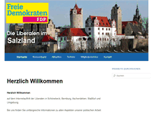 Tablet Screenshot of fdp-salzland.de